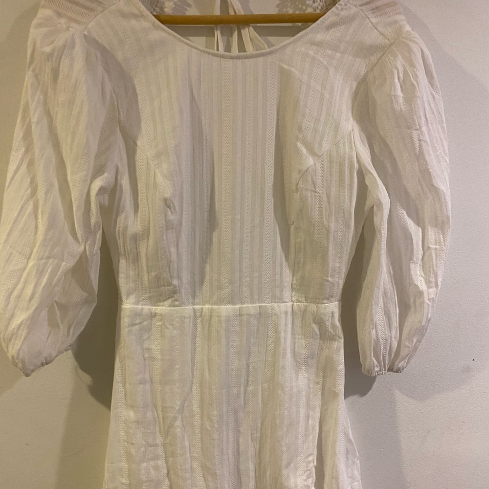 White dress